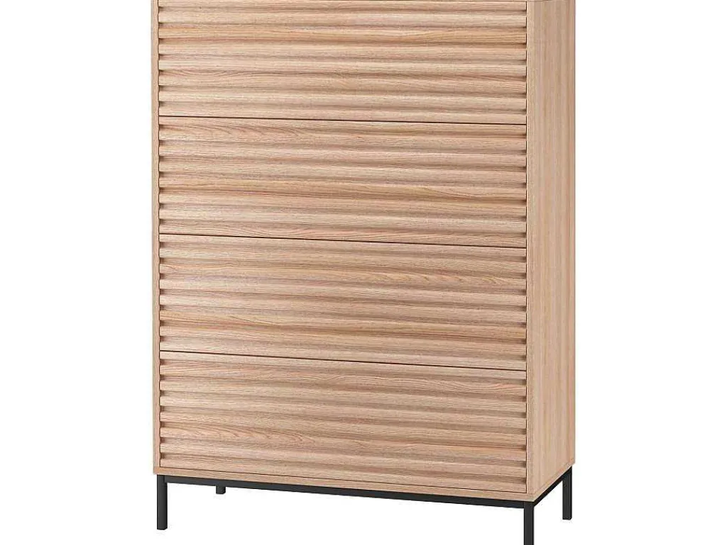 G Commode 4 Laden Eiken-Loft24 Sale