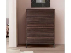 G Commode 4 Laden Notenhout-Loft24 Clearance