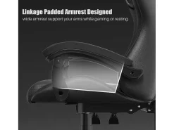 Gaming- En Bureaustoel Ergonomische Computerbureaustoel Met Hoofdsteun En Lumbale Ondersteuning-Vente-unique Discount