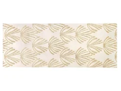 Gangtapijt Art-Decostijl Lysa - Polypropyleen - 80 X 200 Cm - Beige En Goudkleurig-OZAIA Outlet