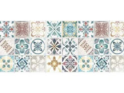 Gangtapijt Santander In Vinyl Met Tegeleffect Santander - 66X160Cm - Multikleuren-OZAIA Online