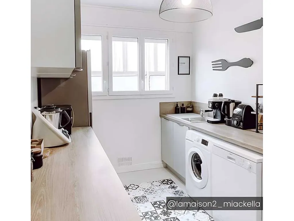 Gangtapijt Van Vinyl Met Vloertegeleffect Mosai - 66 X 160 Cm - Zwart En Wit-OZAIA Best