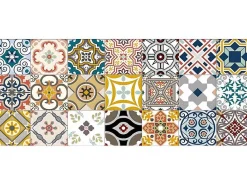 Gangtapijt Van Vinyl Met Vloertegelmotief Rica - 66 X 160 Cm - Meerkleurig-OZAIA Hot