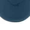 Geemailleerde Metalen Vaas - D. 29 X H. 36 Cm - Messing Afwerking - Groenblauw - Klaudia-OZAIA Outlet