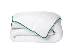 Gematigd Dekbed Met Natuurlijke Antimijtbehandeling Van Van Microvezel - 200 X 200 Cm - 300 G/M - Groene Bies - Azylia Ii-DREAMEA Discount