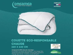 Gerecycled Warm Dekbed Van In Microvezel - 220 X 240 Cm - 350 Gr/M - Rosa-DREAMEA Clearance