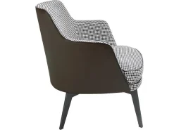 Gestoffeerde Armstoel In Houndstooth Stof 5011-Angel Cerda Sale