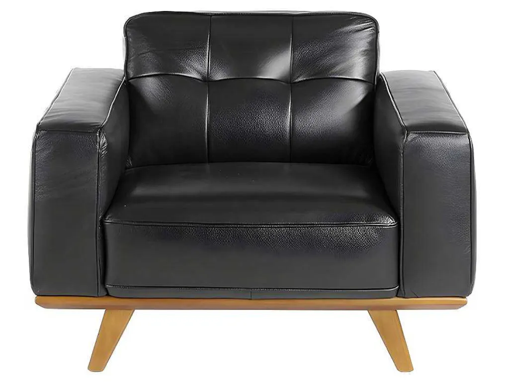 Gestoffeerde Fauteuil Capitone Rundleder 5037-Angel Cerda Clearance