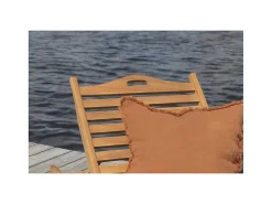 Ghana Ligstoel Goudkleurig, Zilverkleurig.-Venture Home Hot
