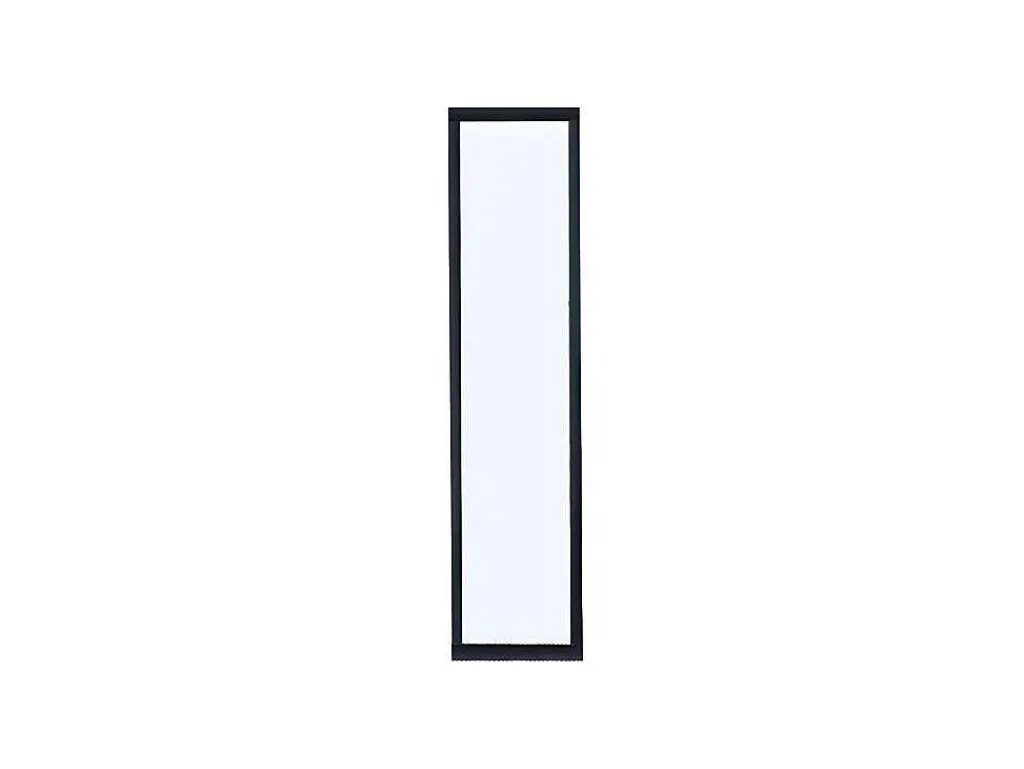 Glazen Binnenraam In Aluminium Met Poedercoating - 30 X 130 Cm - Zwart - Bayview-Vente-unique