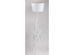 Glenn Vloerlamp, Wit, 40X40X162 Cm,-EPIKASA