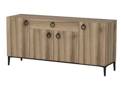 Gloria Multifunctioneel Kabinet, Walnoot, 160X42X75 Cm,-EPIKASA