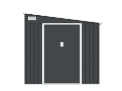 Grijs Metalen Tuinhuisje Van Gegalvaniseerd Antracietkleurig Staal 4,97 M - Daustin-EXPERTLAND Discount