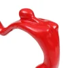 Groot Hartvormig Standbeeld Van Hars B49 X H55 Cm Rood Lovina-OZAIA Sale