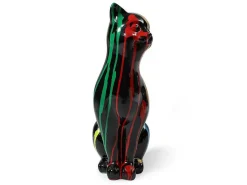 Groot Kattenstandbeeld Van Hars L24 X B13 X H53 Cm Meerdere Kleuren Miniria-OZAIA Hot