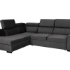 Grote Slaapbank Met Hoek Links In Antraciet Stof Larica-Vente-unique Clearance