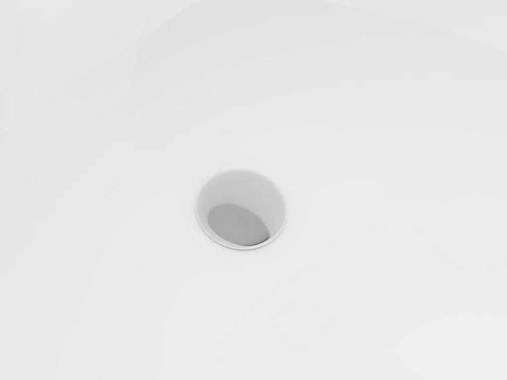Halfvrijstaand Bad - 175 Liter - 130 X 71,5 X 58 Cm - Glanzend Zwart - Acryl - Divina-Shower & Design