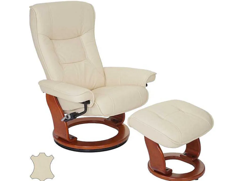Halifax Fauteuil, Creme, Honingkleurig-Vente-unique Online