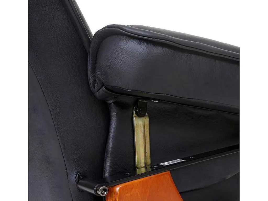 Halifax Fauteuil, Zwart, Honingkleurig-Vente-unique Online