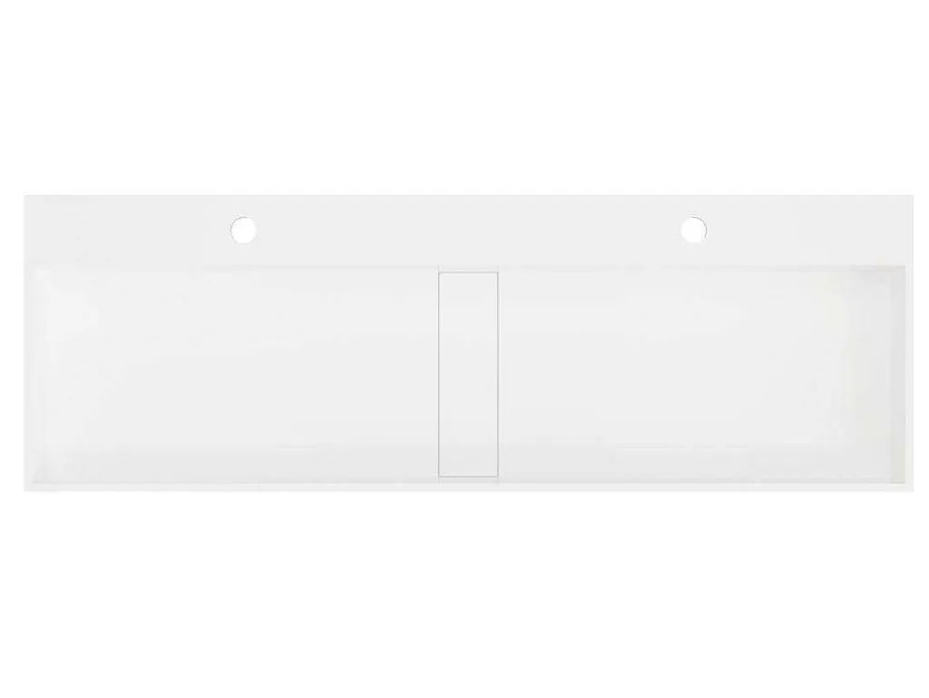 Hangend Wastafelblad - Wit - L120 X B40 X H15 Cm - Yamdrok-Shower & Design Outlet