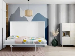 Hanglamp Etnische Stijl Van Bamboe En Zwart Metaal - D 40 X H 120 Cm - Parana-OZAIA
