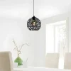 Hanglamp Met Verstelbare Hoogte Celindra - D. 25 X H. 39/119 Cm - Zwart-OZAIA Online