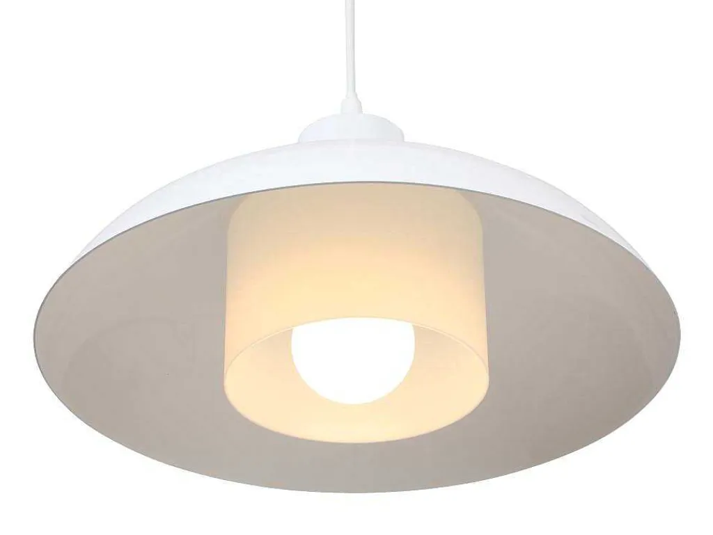Hanglamp Van Metaal - D34 X H120 Cm - Wit - Briliva-OZAIA Sale