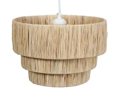 Hanglamp Van Raffia - D30 X H171 Cm - Naturel - Sarnia-OZAIA Clearance