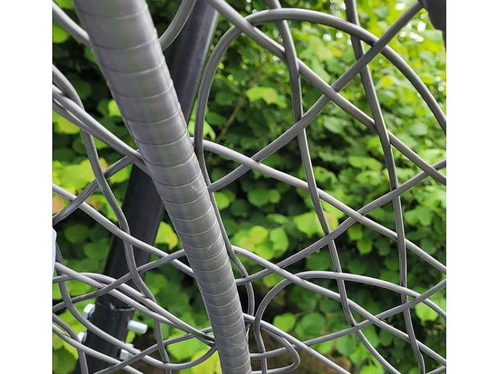 Hangstoel Egg Chair - Grijs - Max: 150 Kg-Monstershop New
