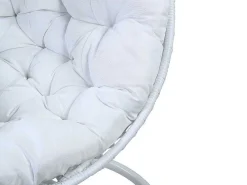 Hangstoel Van Gevlochten Hars - Wit - Bontoc-MYLIA New