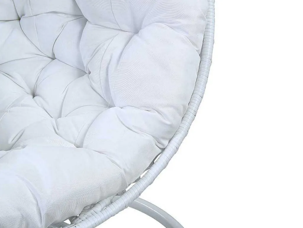 Hangstoel Van Gevlochten Hars - Wit - Bontoc-MYLIA New