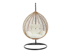 Hangstoel Van Gevlochten Hars - Licht Naturel - Campli Van-MYLIA Hot