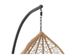 Hangstoel Van Gevlochten Hars - Licht Naturel - Campli Van-MYLIA Hot