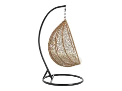 Hangstoel Van Gevlochten Hars - Licht Naturel - Campli Van-MYLIA Hot