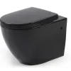 Hangtoilet Kenji - Zwart-Vente-unique Discount