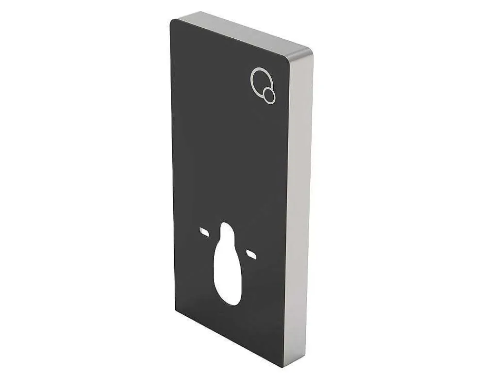 Hangtoilet Pakket In Mat Zwart Met Decoratieve Inbouwreservoir - Clemona-Vente-unique New