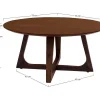 Hello Salontafel Walnoot Decor.-Vente-unique