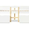 Hochbett Aus Massivem Kiefernholz Mit Schubladen 90 X 200 Cm Weis-ModernLuxe New