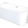 Hoekbad - 201 L - 150 X 75 X 59 Cm - Wit - Acryl - Hoek Links - Ponticola-Shower & Design New