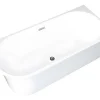 Hoekbad - 201 L - 150 X 75 X 59 Cm - Wit - Acryl - Hoek Rechts - Ponticola-Shower & Design