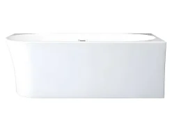 Hoekbad - 201 L - 150 X 75 X 59 Cm - Wit - Acryl - Hoek Rechts - Ponticola-Shower & Design