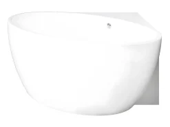 Hoekbad - 197 L - 127 X 127 X 58 Cm - Wit - Acryl - Gourami-Shower & Design Outlet