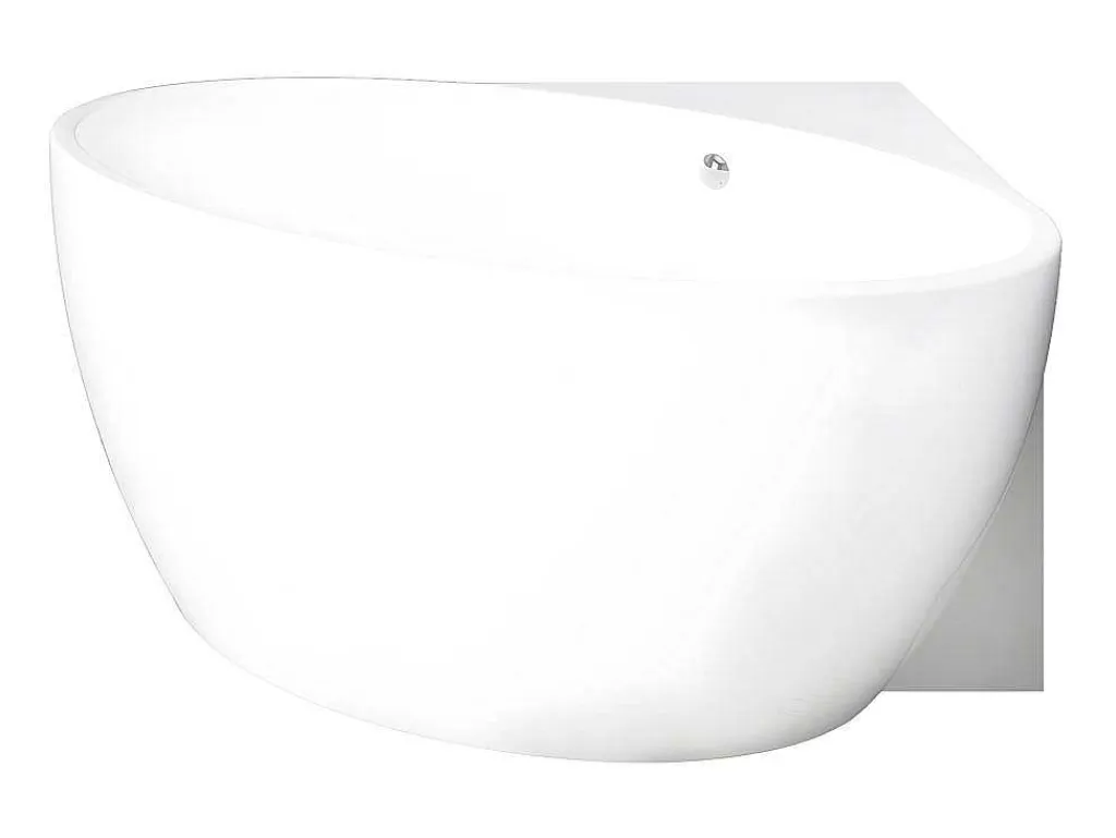 Hoekbad - 197 L - 127 X 127 X 58 Cm - Wit - Acryl - Gourami-Shower & Design Outlet