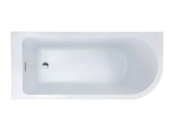 Hoekbad - 240L - 170 X 75 X 58 Cm - Linkse Hoek - Anika-Shower & Design Hot