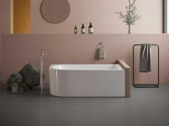 Hoekbad - 240L - 170 X 75 X 58 Cm - Rechtse Hoek - Anika-Shower & Design Discount