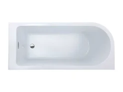 Hoekbad - 240L - 170 X 75 X 58 Cm - Rechtse Hoek - Anika-Shower & Design Discount