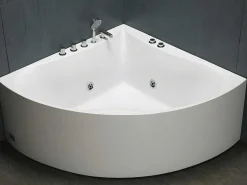 Hoekbadkuip Agyness - 263L - 135 X 135 X H57 Cm-Shower & Design Sale