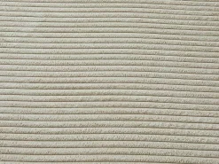 Hoekbank Mondovi Van Ribfluweel - Beige - Hoek Rechts-Vente-unique Best
