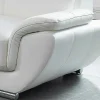 Hoekbank Van Leer Nahia - Wit - Hoek Links-LINEA SOFA