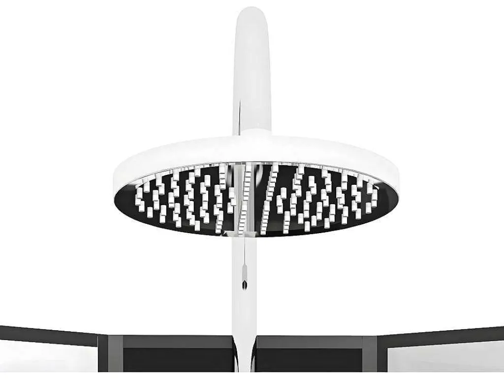 Hoekdouchecabine Met Massagefunctie - L80 X B80 X H225 Cm - Kivora-Shower & Design Discount